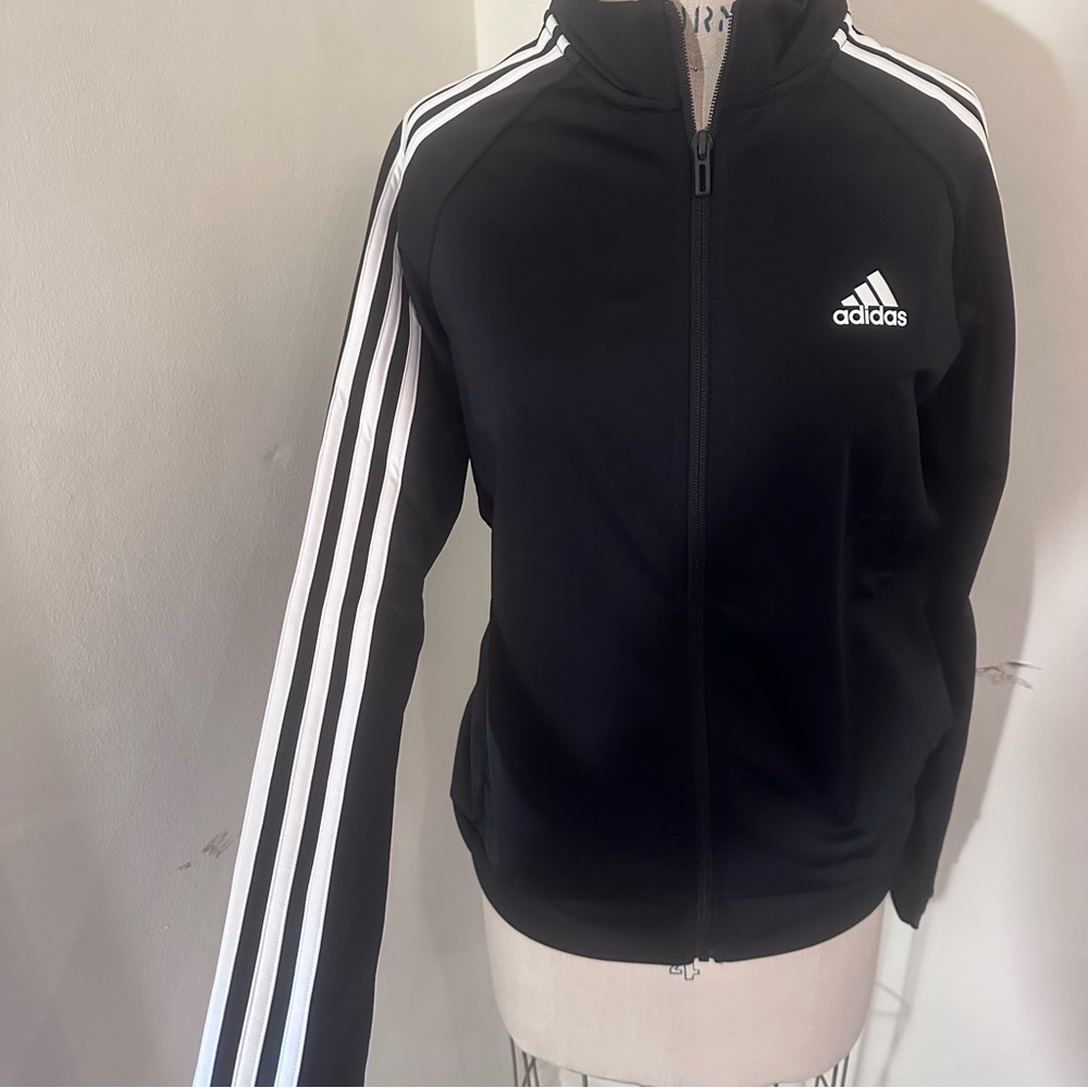 PRIMEGREEN ESSENTIALS WARM-UP SLIM 3-STRIPES TRACK JACKET